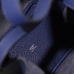 Hermès Bleu Saphir Maurice Picotin Lock 18 Palladium Hardware - Image 6